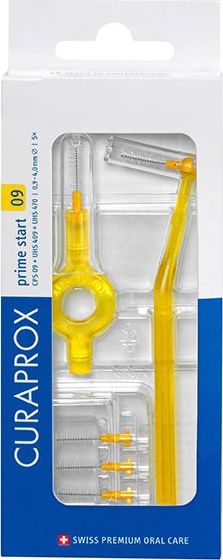 Curaprox Prime Start 09 - 4mm / Yellow 5ks + UHS 409 a UHS 470