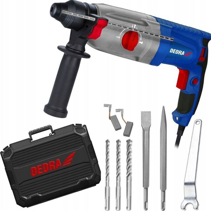 DEDRA HAMMER HAMMER HAMMER SDS Plus 1050W, 0-980/Min, 3 Funk, kufr