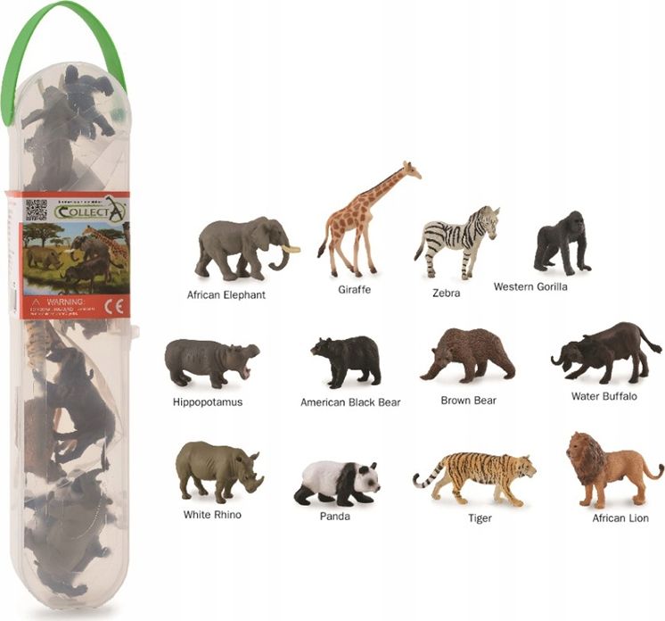 Sběratelská figurka Malé figurky Sada divokých zvířat - Collecta