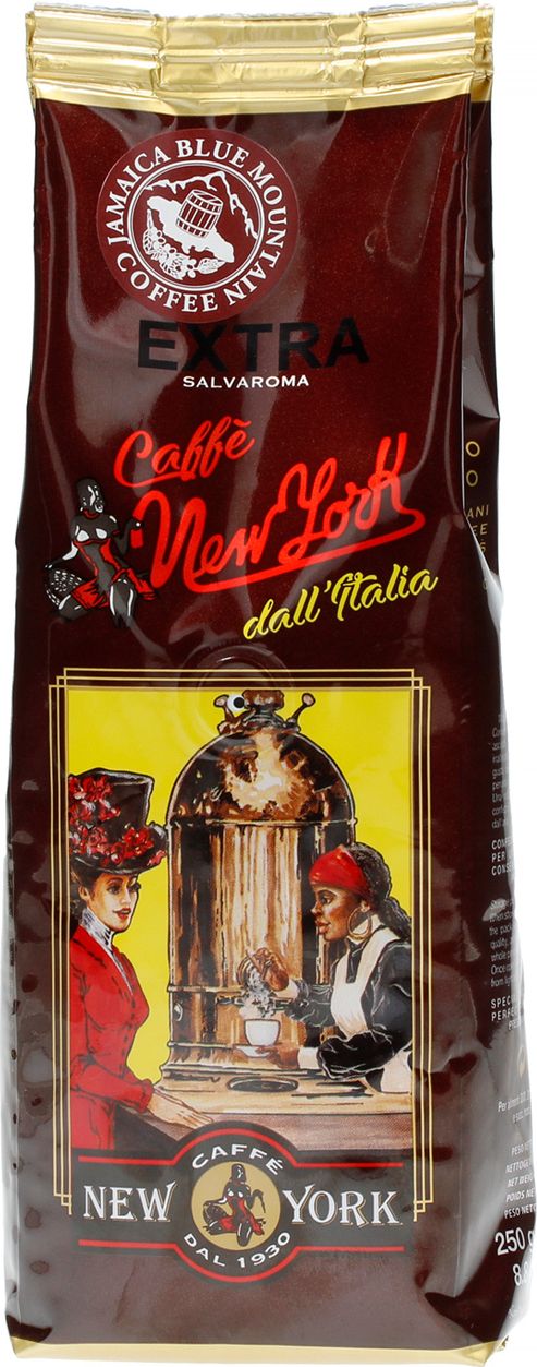 New York Coffee Extra zrnková káva 250 g