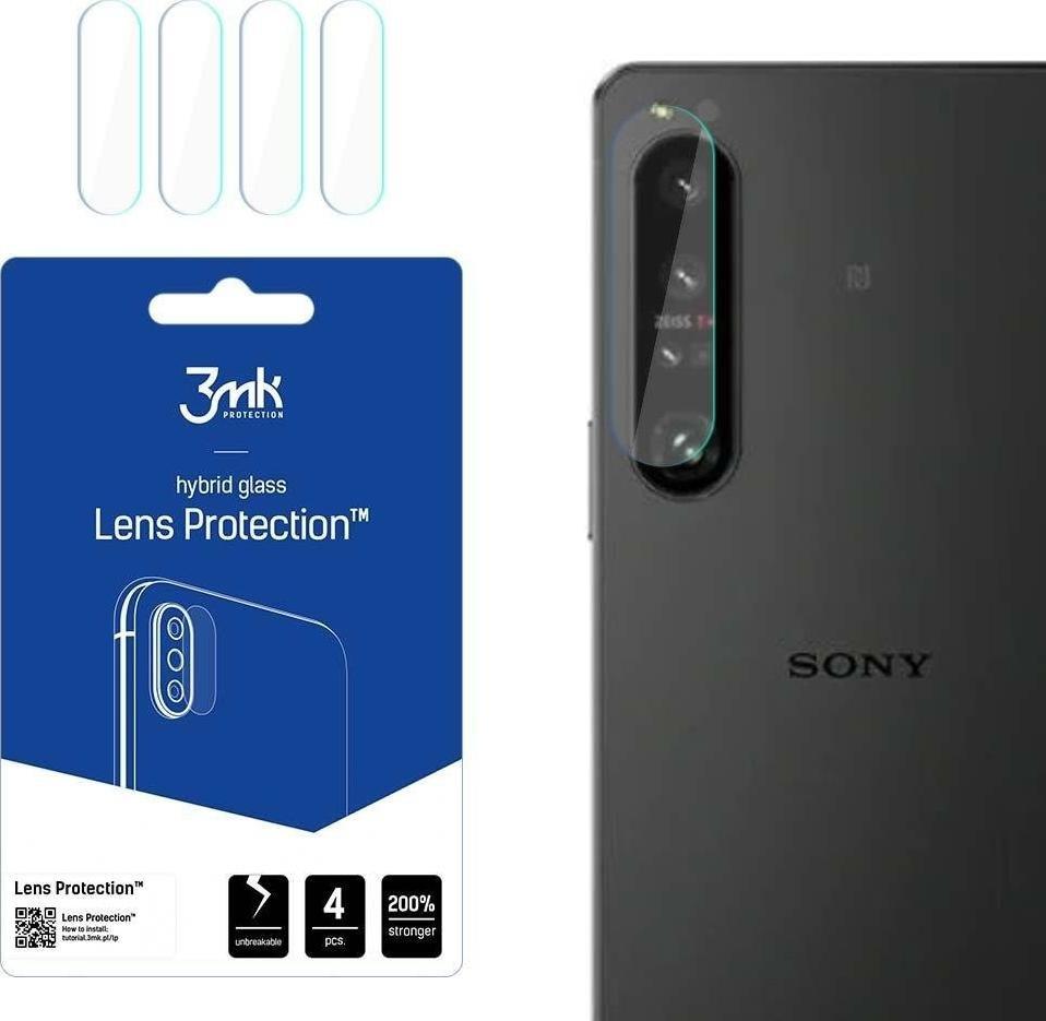 Ochrana objektivu 3MK  Ochrana objektivu fotoaparátu Sony Xperia 1 IV 4ks