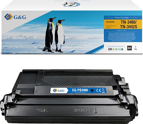 Náhradní černý toner G&G TN-3480 (NT-PB3480)