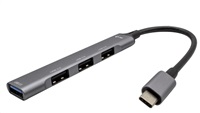 iTec USB-C Metal HUB 1x USB 3.0 + 3x USB 2.0