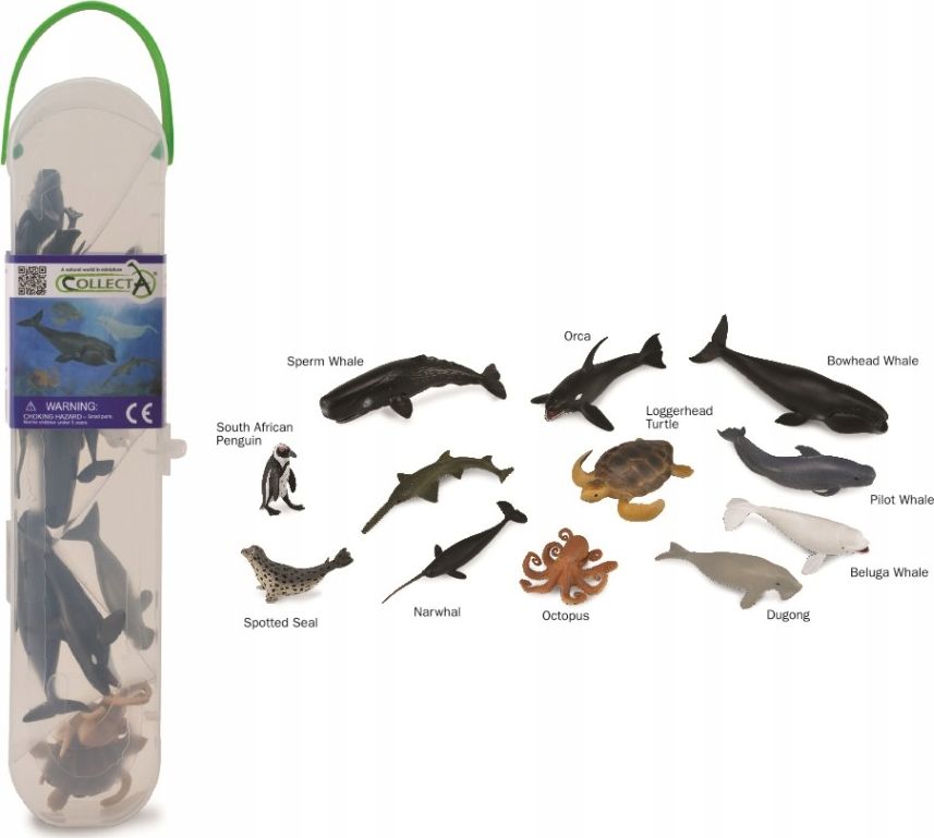 Sběratelská figurka Malé figurky Nastavení mořských zvířat 2 Collecta