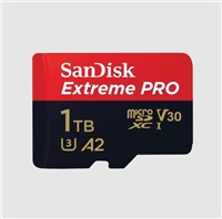 SanDisk Extreme PRO microSDXC 1TB 200MB/s + ada.