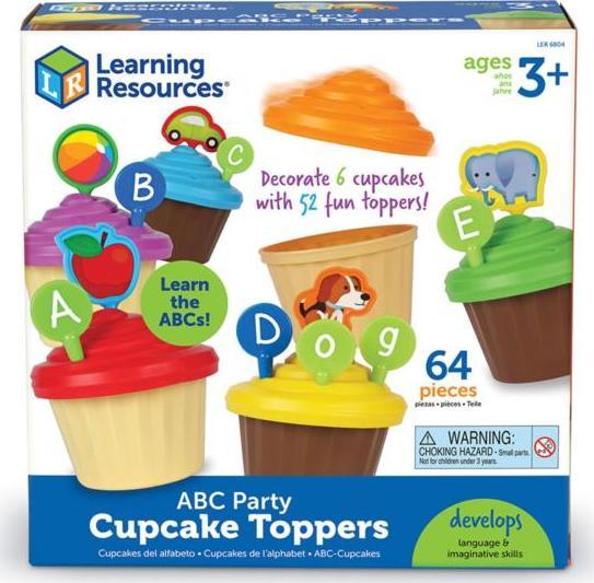 Výukové zdroje ABC Party Letters and Colors Learning Kit