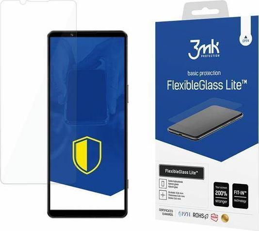 3MK 3MK Flexibleglass Lite Sony Xperia 1 IV Lite Hybrid Glass