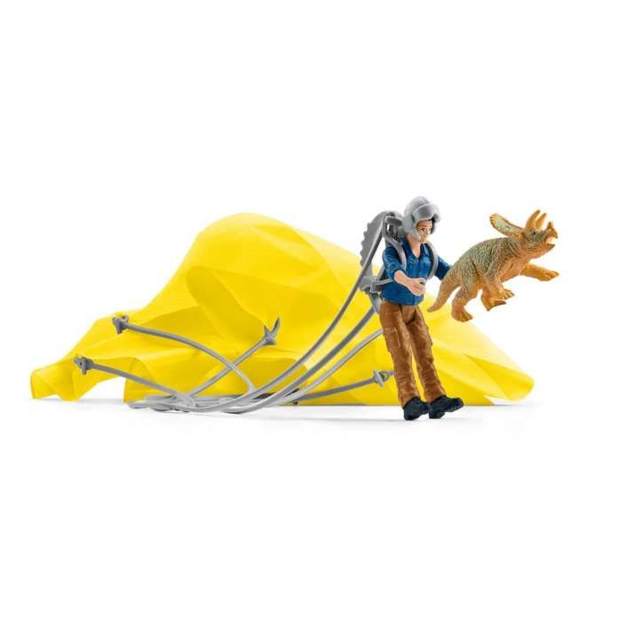 Schleich Dinosaurs 41471 Dino Fallschirmrettung