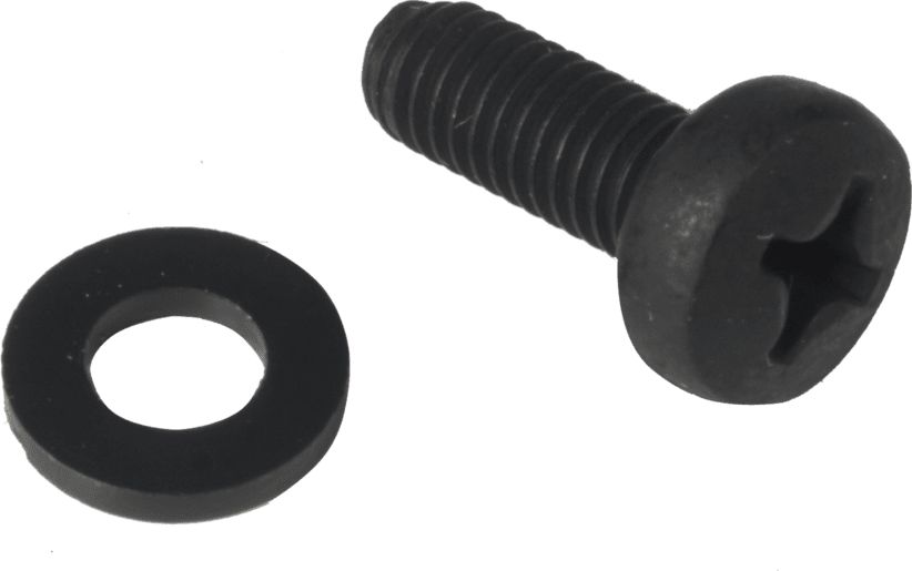 Cayymon Cayymon KS600 Bolt M6 x 16 mm DIN7985 Černá fosfátová + nylonová podložka 100 ks Pack