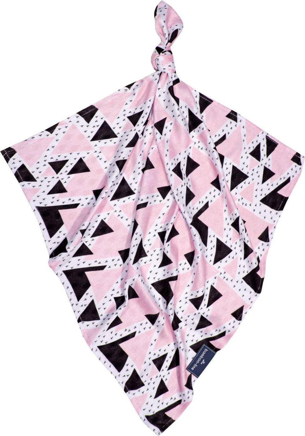 Bamboo plenka Texpol 30x30 Triangles Pink Bamboo Line