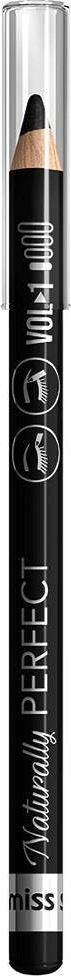 Miss Sporty _Naturally Perfect tužka na oči a obočí 005 Deep Black 0,78g