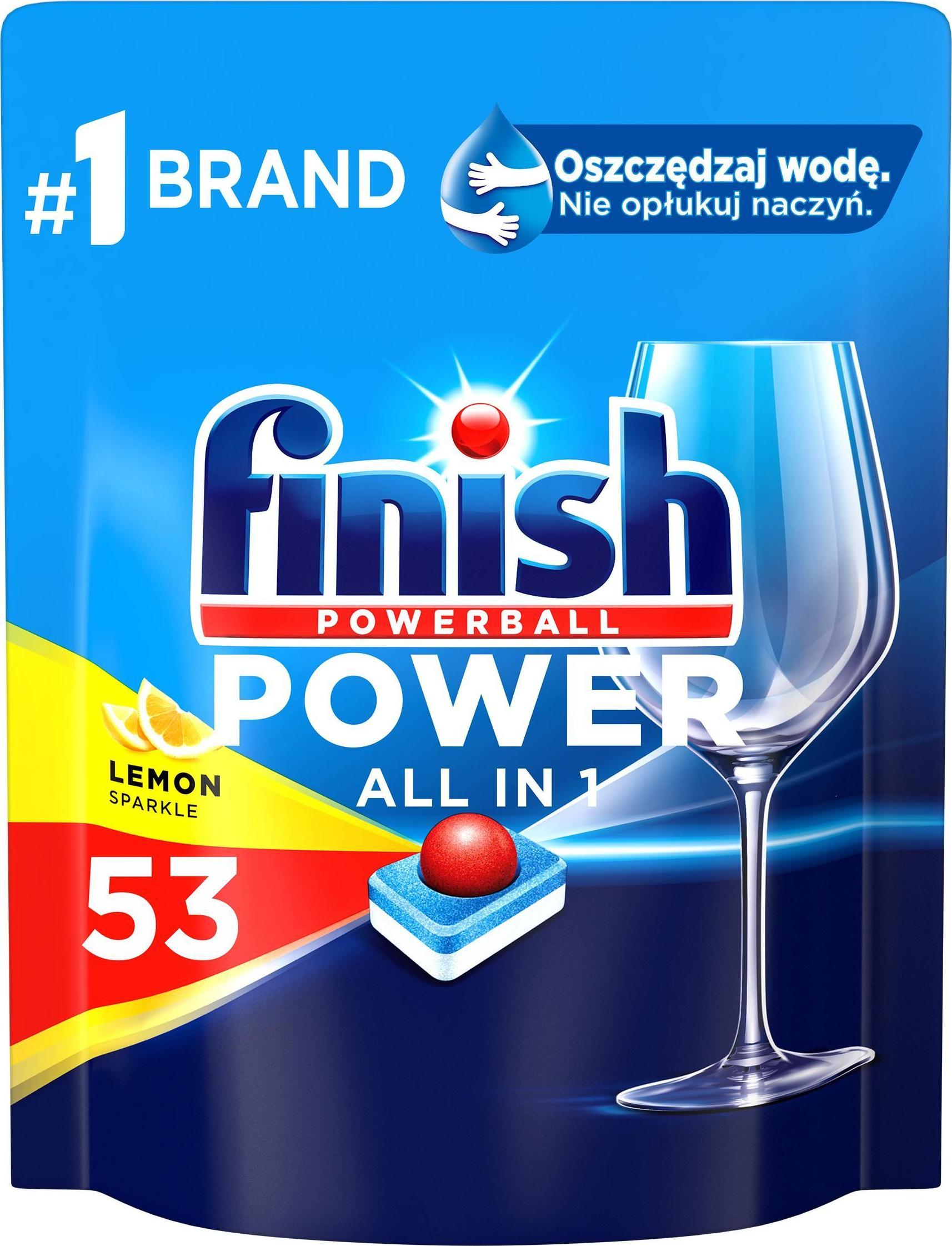 Finish FINISH Power All-in-1 tablety 53 citronů