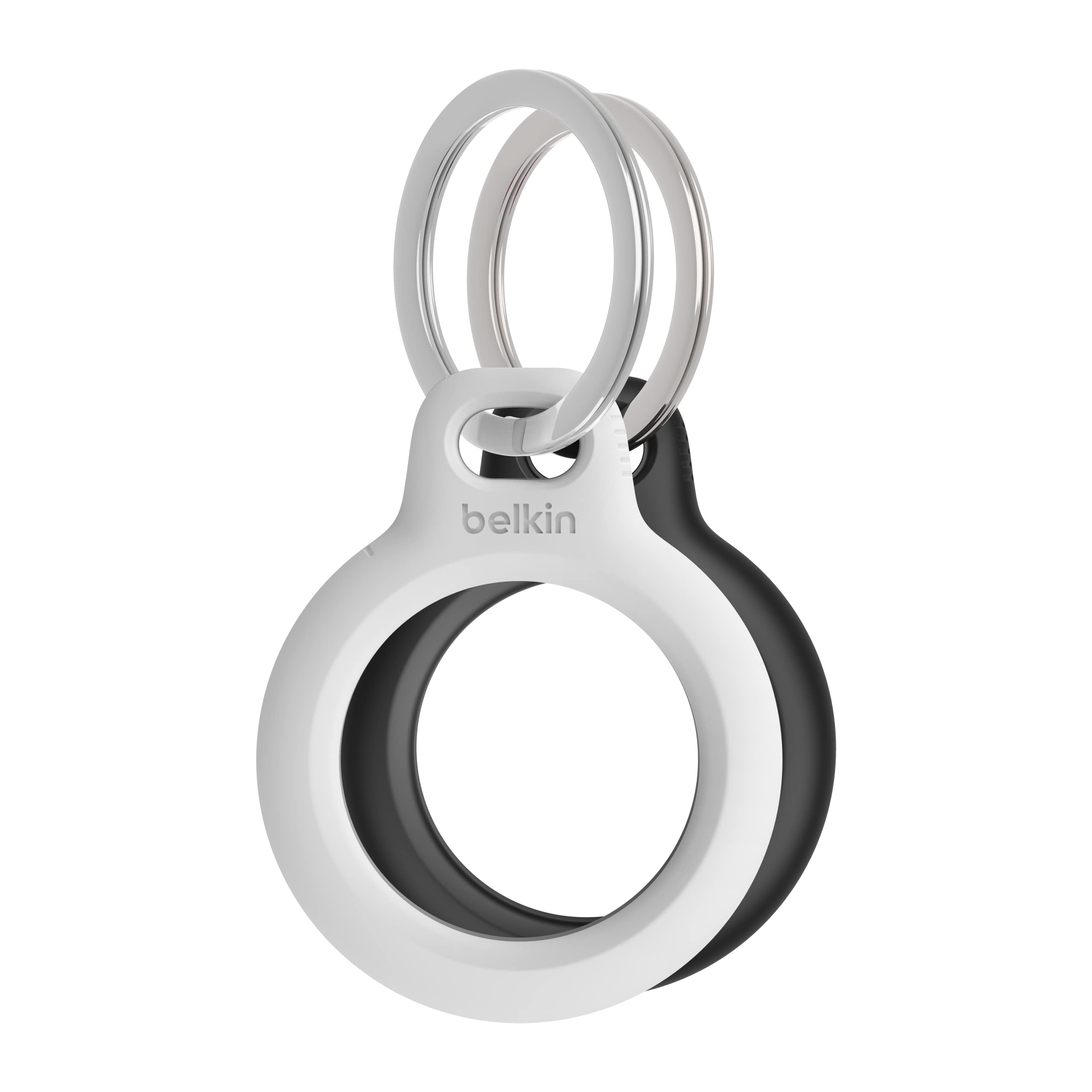 1x2 Belkin Key Ring for Apple AirTag, black/white  MSC002btH35