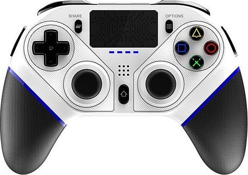 iPega Ninja PG-P4010B herný ovládač s touchpadom pre PS 4/PS 3/Android/iOS/Windows, biely