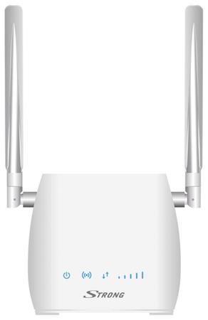 STRONG 4G LTE router 300M/ Wi-Fi standard 802.11 b/g/n/ 300 Mbit/s/ 2,4GHz/ 1x LAN/ USB/ SIM slot/ 2 odnímatelné antény