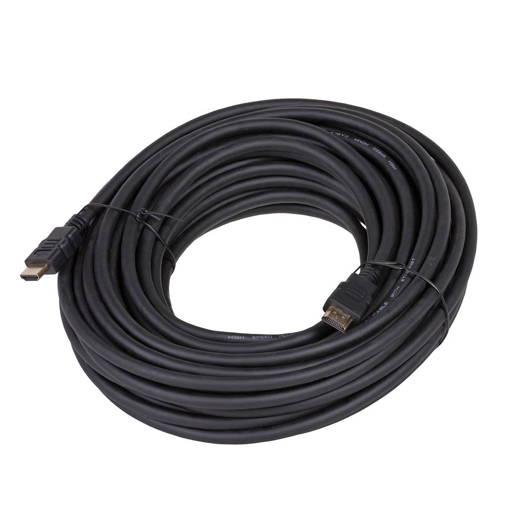Kabel Akyga HDMI - HDMI 20m czarny (AK-HD-200A)