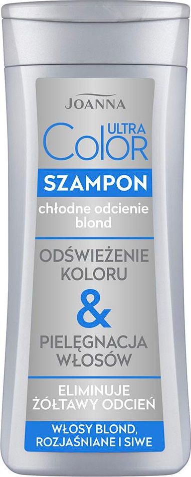 Joanna Ultra Color System šampon pro blond, odbarvené a šedivé vlasy 400 ml