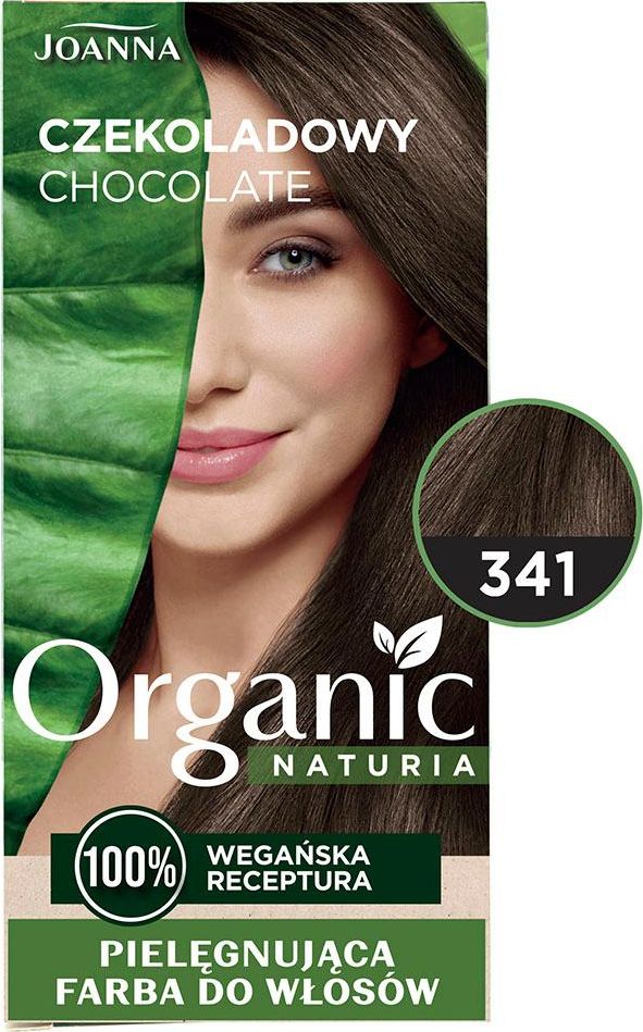 Joanna Naturia Bio barva č. 341 Čokoláda