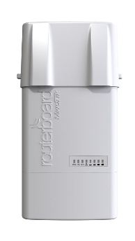 MikroTik RouterBOARD RB912UAG-5HPnD-OUT BaseBox 5 - venkovní AP / hotspot 2x2 MIMO, 802.11a/n, 3G, USB, POE, L4
