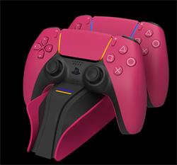 SnakeByte nabíječka TWIN:CHARGE 5 červená (PS5)