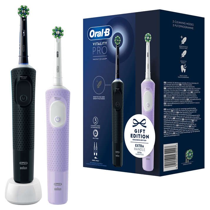 Oral-B Vitality Pro D103 Duo, Elektrische Zahnbürste