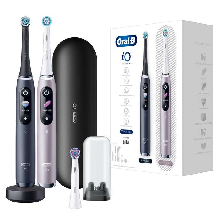 Oral-B iO Series 9 Black Onyx/Rose Quartz