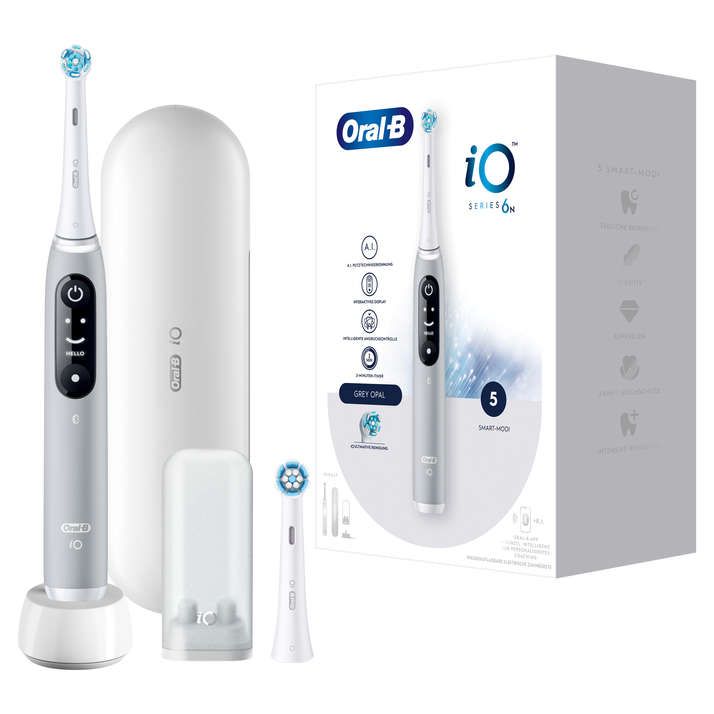Oral-B iO Series 6 seda opal + Etui