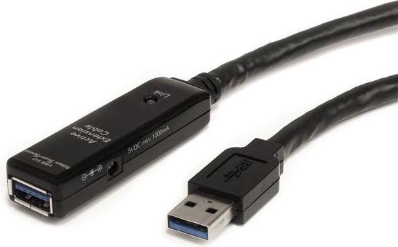 USB USB-A USB kabel-USB-A 5 m černá (USB3AAEXT5M)