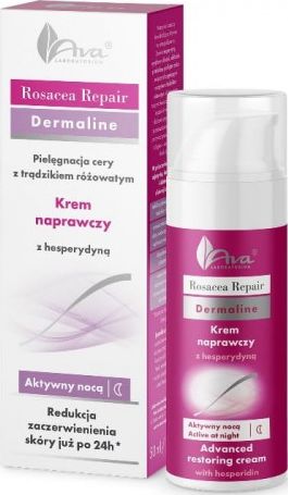 Ava Rosacea Repair Laboratory - Noční vaskulární krém a Rosacea 50 ml