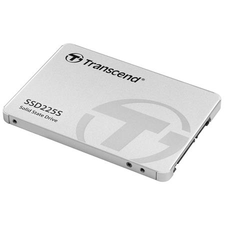 TRANSCEND SSD225S 1TB SSD disk 2.5   SATA III 6Gb/s, 3D TLC, Aluminium casing, 550MB/s R, 500MB/s W, stříbrný