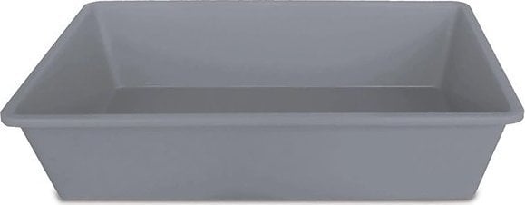 Zolux ZOLUX Kuweta 2 50x35x12 kolies. szary