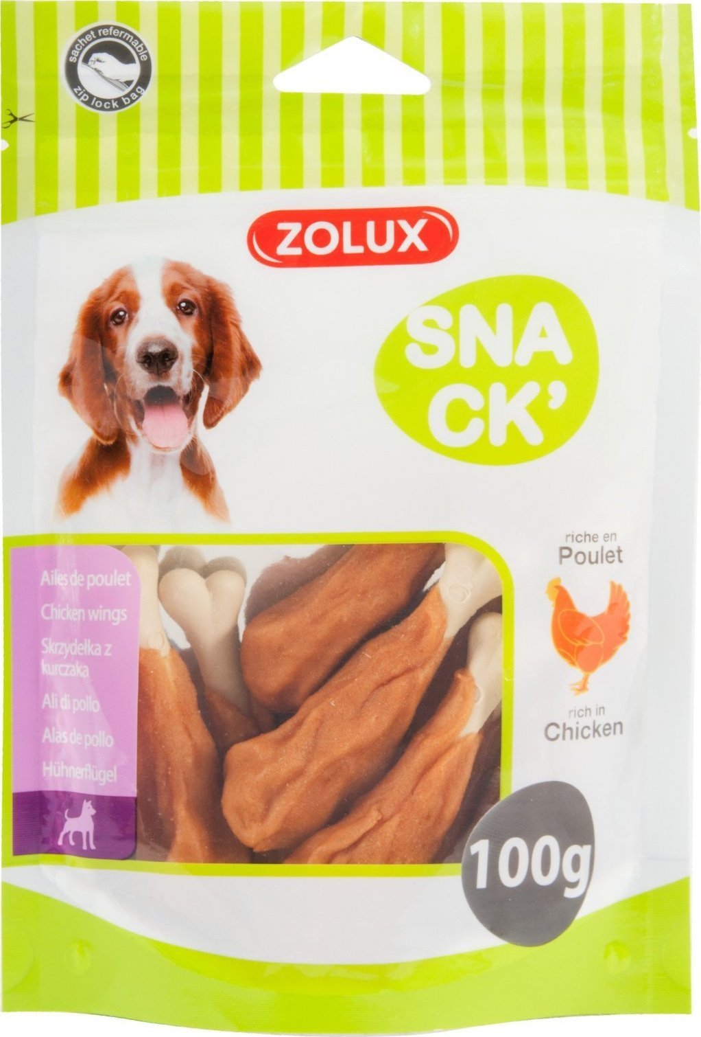 ZOLUX Kuřecí křidélka 100g