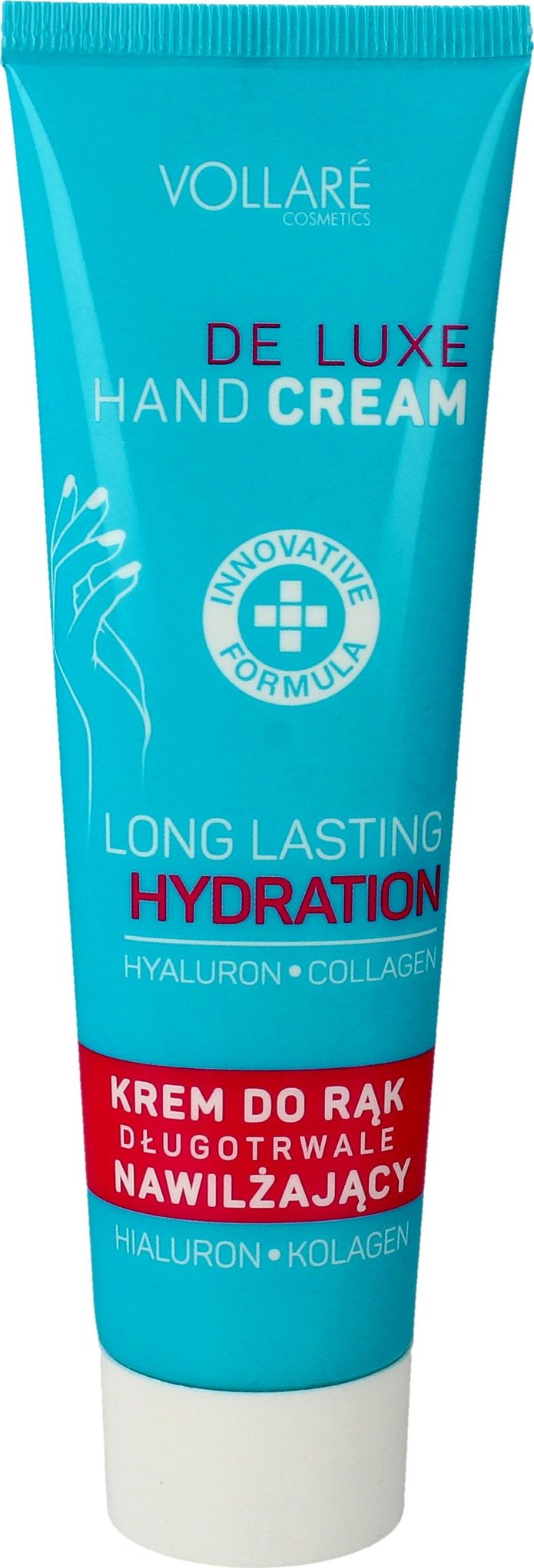 Vollare Vollare de Luxe Long -Term Hydraturizační krém na ruce - Hyaluron a kolagen 100 ml