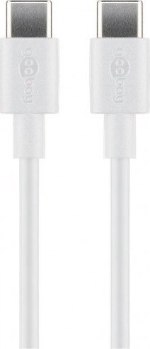 Goobay USB kabel USB-C™ nabíjecí a synchronizační kabel 2m bílý 51244