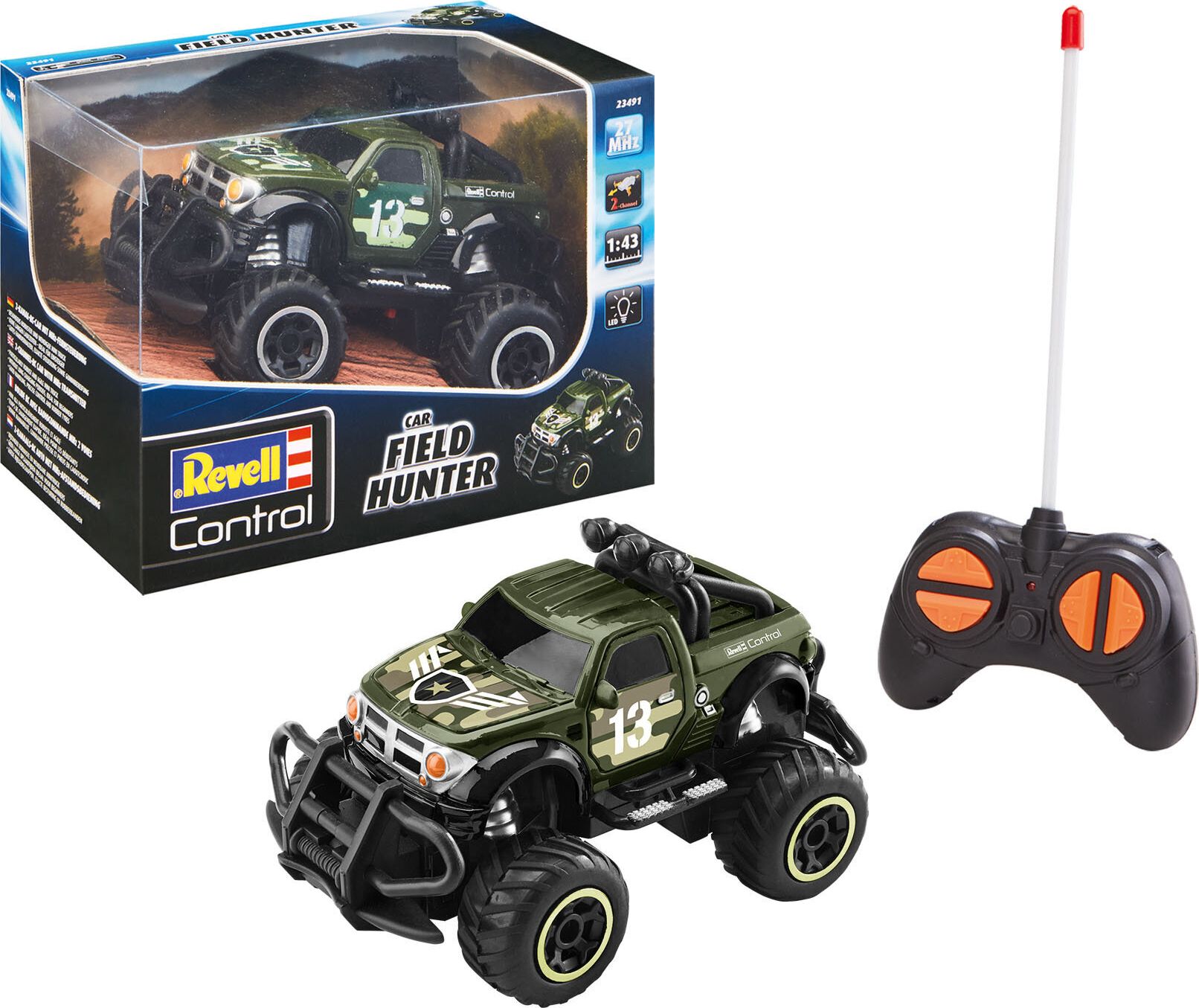 Revell RC Car Dodge RAM Field Hunter
