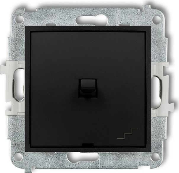 Karlik mini schody v americkém stylu Black Mat 12mwpus-3