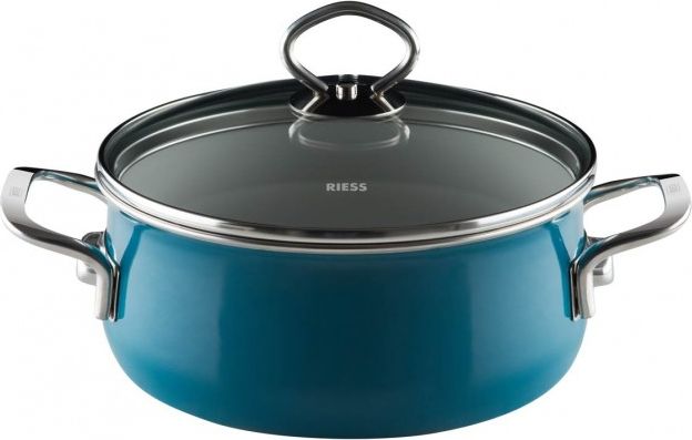 Riess Riess Pot s víkem 24 cm aquamarin