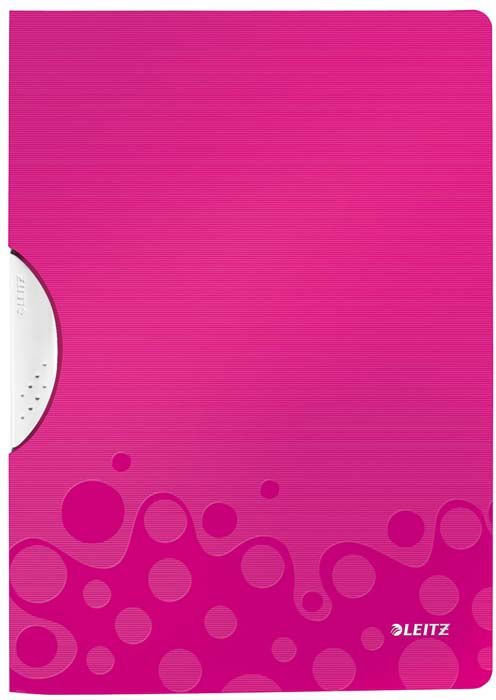 Leitz WOW Folder with clip Pink (41850023)