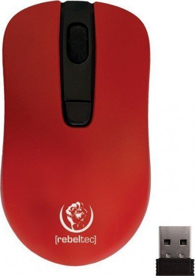 REBELTEC STAR ČERVENA BEZDRÔTOVÁ USB MYŠ