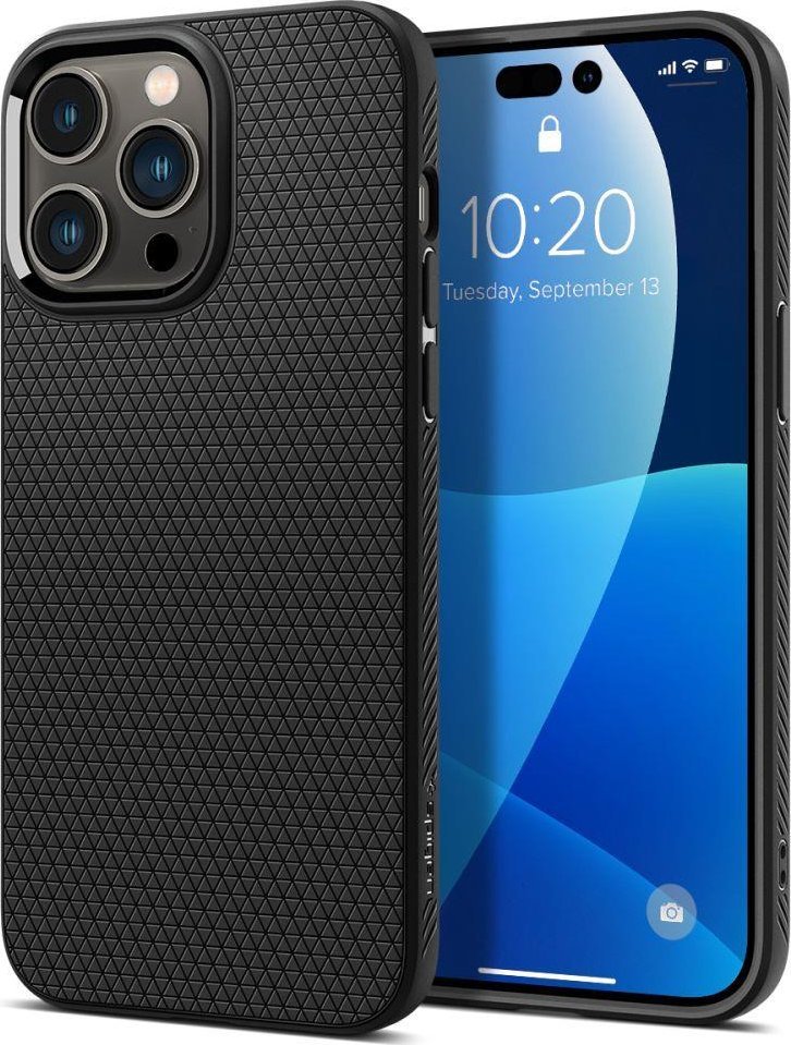 Spigen Liquid Air for iPhone 14 Pro Max matt Black