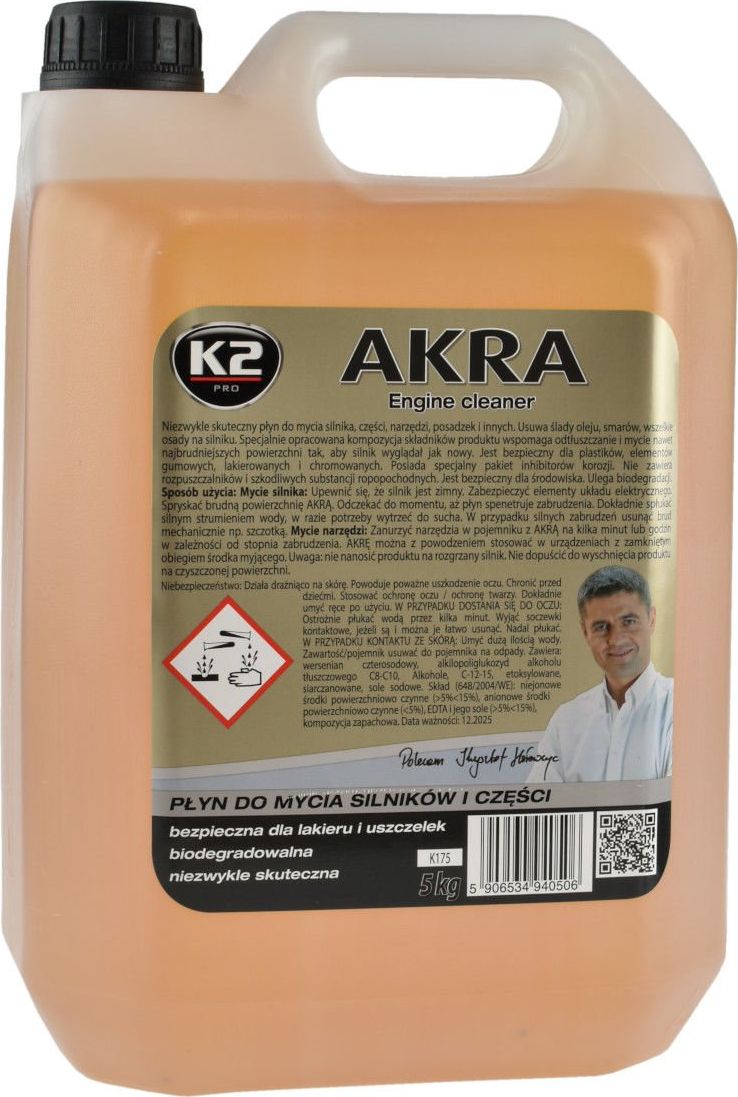 K2 AKRA 5L - engine washing liquid