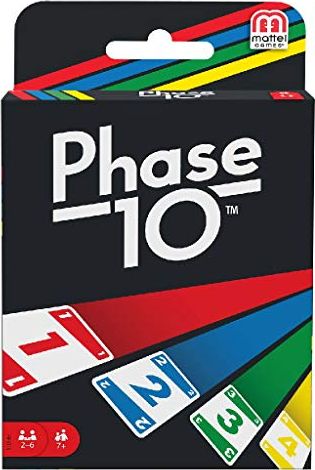 Mattel Mattel FFY05 Phase 10, karetní hra