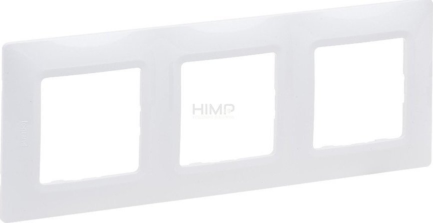 Legrand Nilee Prodeption Triple Frame White 762003