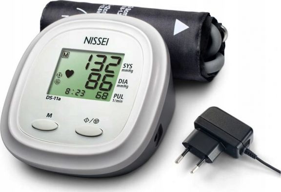 Tlakoměr Nissei NISSEI Japan automatický tlakoměr DS-11a + napájecí zdroj