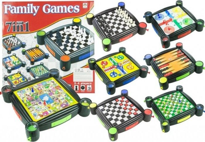 LEANToys Herná sada 7v1 dáma čínskej hady a rebríky