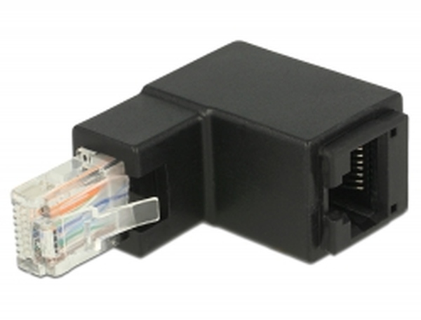 Delock DeLOCK Adapter RJ45 90° Cat.6 St-Bu