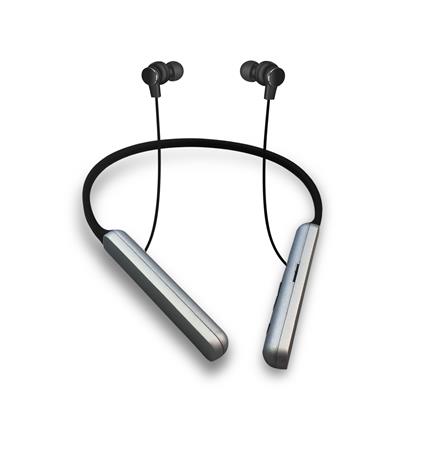 Platinet BLUETOOTH V4.2 sluchátka s mikrofonem, do uší, černá, sportovní popruh, microSD slo