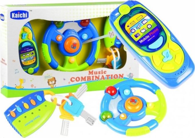 LEANToys Sound Educational Set Driver Keys Remote Control