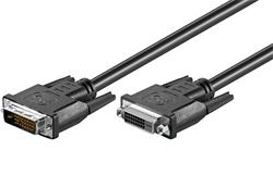 PremiumCord DVI-D prodlužovací kabel,dual-link,DVI(24+1),MF, 5m