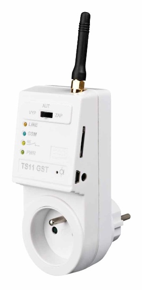 ELEKTROBOCK Tepelně spínaná zásuvka TS11 GST, programovatelná